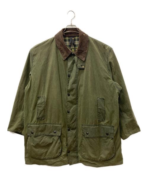 Barbour（バブアー）Barbour (バブアー) BORDER オイルドジャケット グリーン サイズ:SIZE C52/132CMの古着・服飾アイテム
