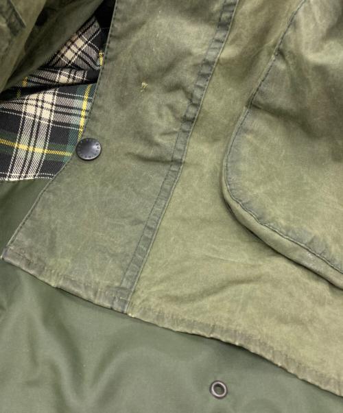 Barbour（バブアー）Barbour (バブアー) BORDER オイルドジャケット グリーン サイズ:SIZE C52/132CMの古着・服飾アイテム