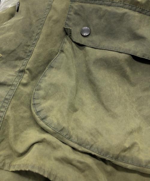 Barbour（バブアー）Barbour (バブアー) BORDER オイルドジャケット グリーン サイズ:SIZE C52/132CMの古着・服飾アイテム