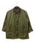 Barbour（バブアー）の古着「BORDER オイルドジャケット」｜グリーン