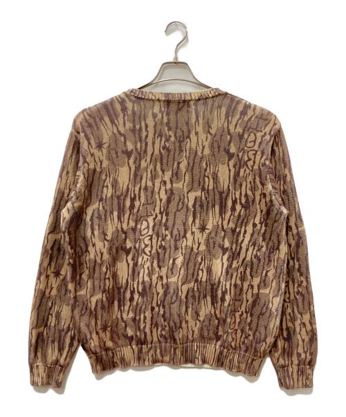 BoTT（ボット）BoTT (ボット) Camo Printed Knit ブラウン サイズ:SIZE Mの古着・服飾アイテム