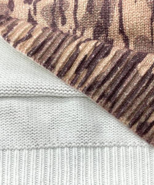 BoTT（ボット）BoTT (ボット) Camo Printed Knit ブラウン サイズ:SIZE Mの古着・服飾アイテム