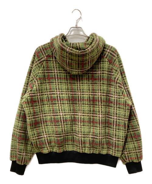 BoTT（ボット）BoTT (ボット) FLEECE ZIP HOODIE グリーン サイズ:SIZE Lの古着・服飾アイテム