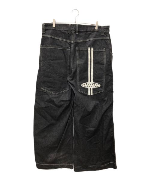 JNCO JEANS（ジェーエヌシーオー ジーンズ）JNCO JEANS (ジェーエヌシーオー ジーンズ) WIDE LOAD バギーデニムパンツ ブラック サイズ:SIZE 38の古着・服飾アイテム