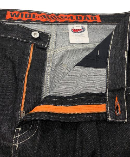 JNCO JEANS（ジェーエヌシーオー ジーンズ）JNCO JEANS (ジェーエヌシーオー ジーンズ) WIDE LOAD バギーデニムパンツ ブラック サイズ:SIZE 38の古着・服飾アイテム