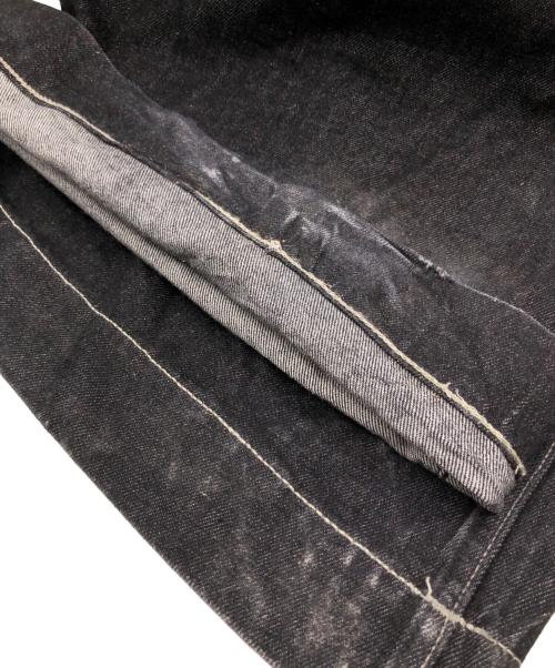 JNCO JEANS（ジェーエヌシーオー ジーンズ）JNCO JEANS (ジェーエヌシーオー ジーンズ) WIDE LOAD バギーデニムパンツ ブラック サイズ:SIZE 38の古着・服飾アイテム