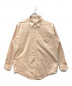 FOUNDOURファウンダ）の古着「25AW REGULAR COLLAR SHIRT」｜ベージュ