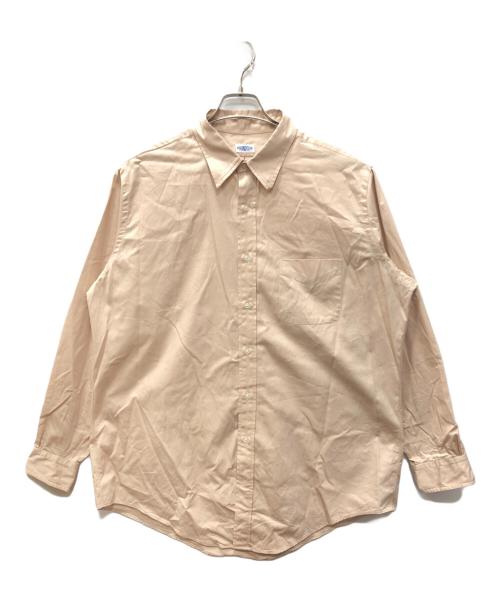FOUNDOUR（ファウンダ）FOUNDOUR (ファウンダ) 25AW REGULAR COLLAR SHIRT ベージュ サイズ:SIZE Mの古着・服飾アイテム