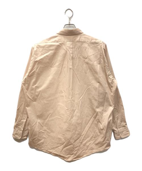 FOUNDOUR（ファウンダ）FOUNDOUR (ファウンダ) 25AW REGULAR COLLAR SHIRT ベージュ サイズ:SIZE Mの古着・服飾アイテム