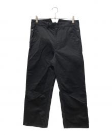 CarHartt×eYe COMME des GARCONS JUNYAWATANABE MAN（カーハート×アイ コム デ ギャルソン ジュンヤ ワタナベ マン）の古着「綿サテンWネームペインターパンツ」｜ブラック