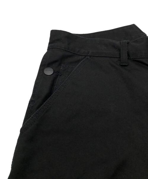CarHartt（カーハート）CarHartt (カーハート) eYe COMME des GARCONS JUNYAWATANABE MAN (アイ コム デ ギャルソン ジュンヤ ワタナベ マン) 綿サテンWネームペインターパンツ ブラック サイズ:SIZE Sの古着・服飾アイテム