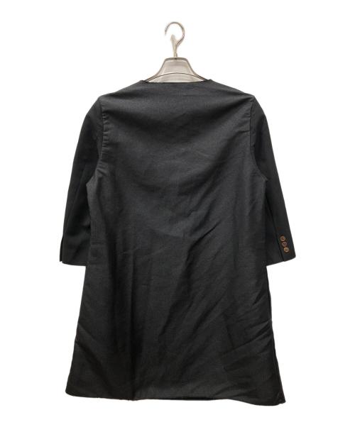 COMME des GARCONS HOMME PLUS（コムデギャルソンオムプリュス）COMME des GARCONS HOMME PLUS (コムデギャルソンオムプリュス) ラメ糸プルオーバーカットソー ブラック サイズ:SIZE Sの古着・服飾アイテム