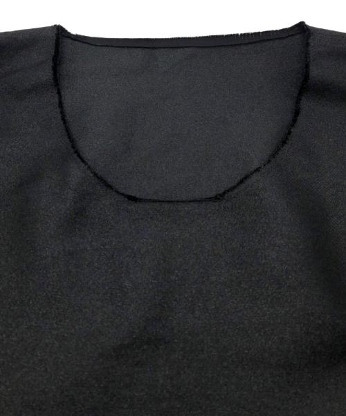 COMME des GARCONS HOMME PLUS（コムデギャルソンオムプリュス）COMME des GARCONS HOMME PLUS (コムデギャルソンオムプリュス) ラメ糸プルオーバーカットソー ブラック サイズ:SIZE Sの古着・服飾アイテム