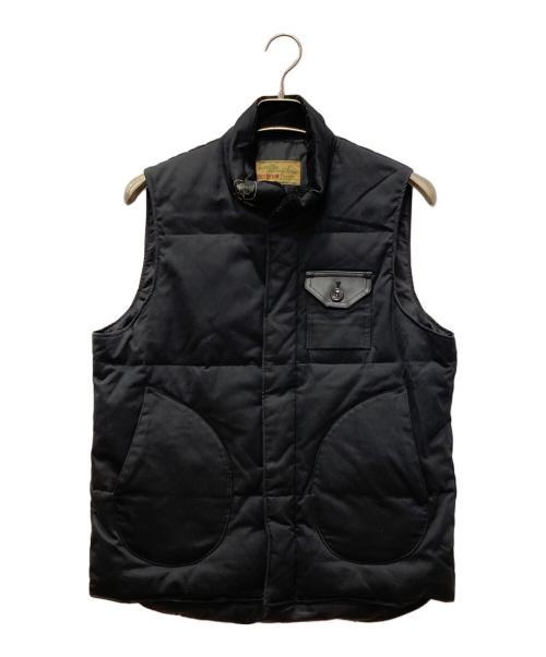 BUZZ RICKSON'S（バズリクソンズ）BUZZ RICKSON'S (バズリクソンズ) WG-1 ダウンベスト ブラック サイズ:SIZE 40の古着・服飾アイテム