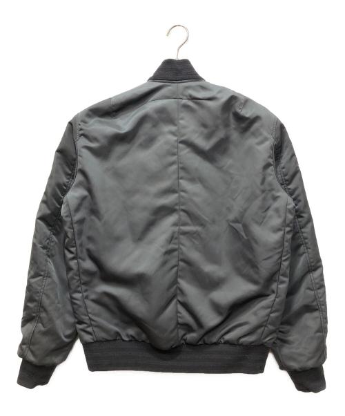 GIVENCHY（ジバンシィ）GIVENCHY (ジバンシィ) ワッペンデサインボンバージャケット グレー サイズ:SIZE XSの古着・服飾アイテム
