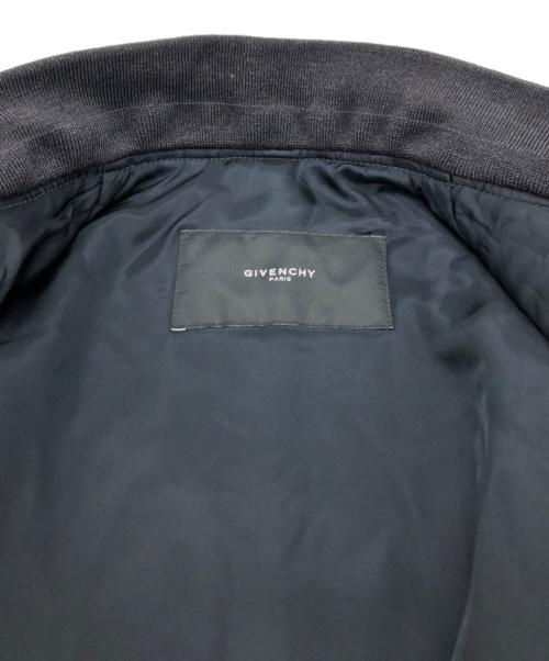 GIVENCHY（ジバンシィ）GIVENCHY (ジバンシィ) ワッペンデサインボンバージャケット グレー サイズ:SIZE XSの古着・服飾アイテム