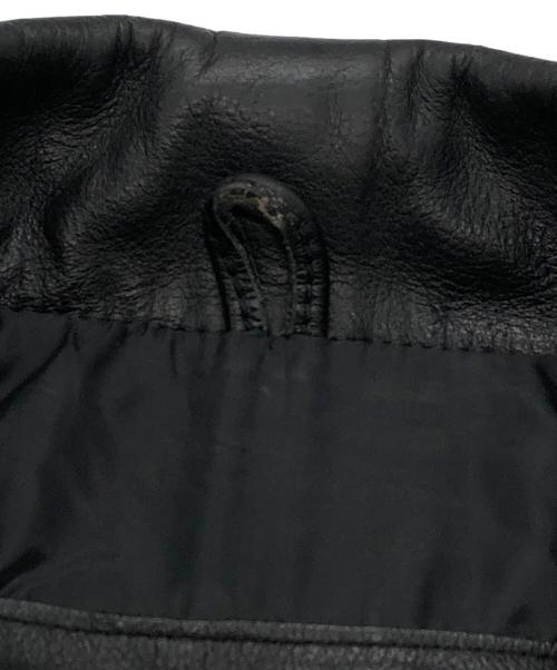 HARLEY-DAVIDSON（ハーレーダビッドソン）HARLEY-DAVIDSON (ハーレーダビッドソン) ダブルライダースジャケット ブラック サイズ:SIZE Lの古着・服飾アイテム