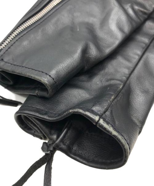 HARLEY-DAVIDSON（ハーレーダビッドソン）HARLEY-DAVIDSON (ハーレーダビッドソン) ダブルライダースジャケット ブラック サイズ:SIZE Lの古着・服飾アイテム