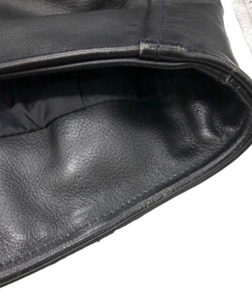 HARLEY-DAVIDSON（ハーレーダビッドソン）HARLEY-DAVIDSON (ハーレーダビッドソン) ダブルライダースジャケット ブラック サイズ:SIZE Lの古着・服飾アイテム