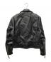HARLEY-DAVIDSON (ハーレーダビッドソン) ダブルライダースジャケット ブラック サイズ:SIZE L：12000円