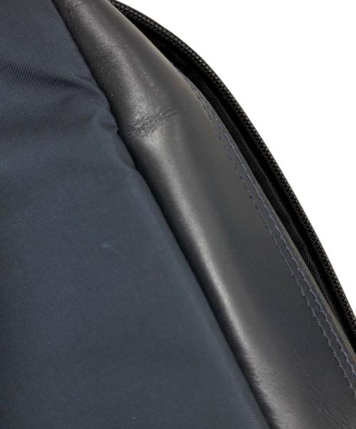 master-piece（マスターピース）master-piece (マスターピース) STREAM Leather ver. バックパック ブラック×ネイビー サイズ:下記参照の古着・服飾アイテム