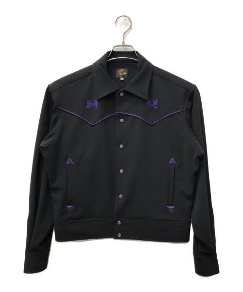 Needles（ニードルズ）Needles (ニードルズ) Piping Cowboy Jacket ブラック×パープル サイズ:SIZE XSの古着・服飾アイテム