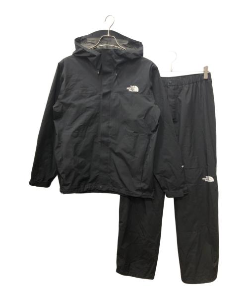 THE NORTH FACE（ザ ノース フェイス）THE NORTH FACE (ザ ノース フェイス) RAINTEX CLOUD セットアップレインスーツ ブラック サイズ:Mの古着・服飾アイテム