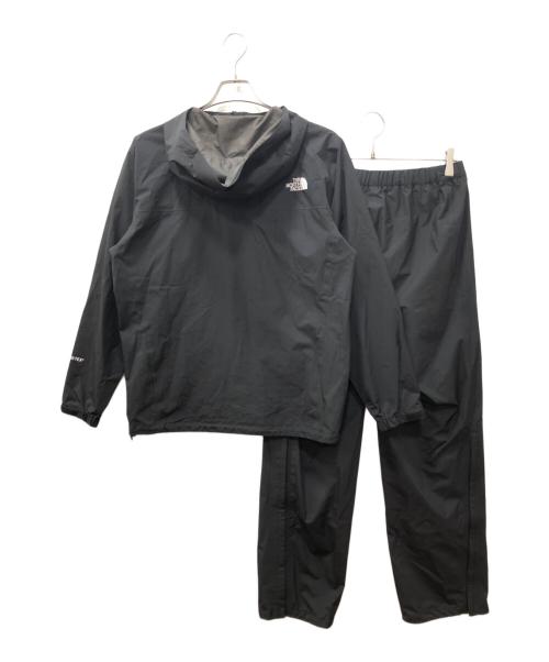 THE NORTH FACE（ザ ノース フェイス）THE NORTH FACE (ザ ノース フェイス) RAINTEX CLOUD セットアップレインスーツ ブラック サイズ:Mの古着・服飾アイテム