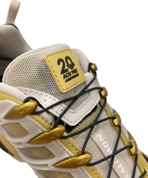 SALOMON（サロモン）SALOMON (サロモン) ACS PRO 20Y ゴールド×ブラック サイズ:27.5cmの古着・服飾アイテム