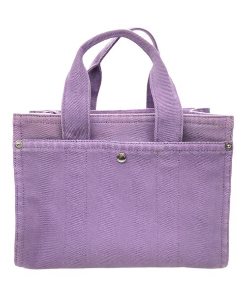 COACH（コーチ）COACH (コーチ) カーゴトートバッグ パープルの古着・服飾アイテム