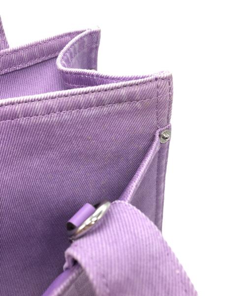 COACH（コーチ）COACH (コーチ) カーゴトートバッグ パープルの古着・服飾アイテム