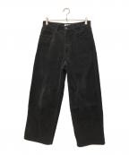 AURALEEオーラリー）の古着「FINX CORDUROY PANTS」｜ダークブラウン