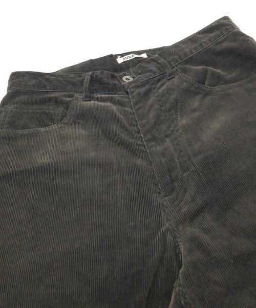 AURALEE（オーラリー）AURALEE (オーラリー) FINX CORDUROY PANTS ダークブラウン サイズ:3の古着・服飾アイテム