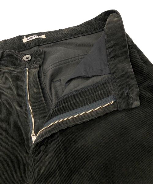 AURALEE（オーラリー）AURALEE (オーラリー) FINX CORDUROY PANTS ダークブラウン サイズ:3の古着・服飾アイテム