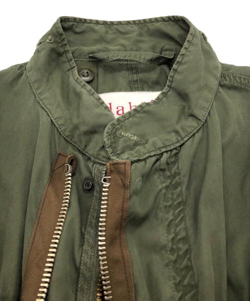 dahl'ia（ダリア）dahl'ia (ダリア) Ｍ-65リメイクフィッシュテールパーカー グリーン サイズ:記載なしの古着・服飾アイテム