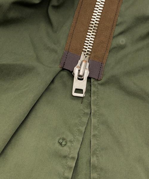 dahl'ia（ダリア）dahl'ia (ダリア) Ｍ-65リメイクフィッシュテールパーカー グリーン サイズ:記載なしの古着・服飾アイテム