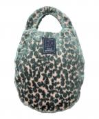 mina perhonenミナ ペルホネン）の古着「uzura bag/ハンドバッグ」｜グリーン