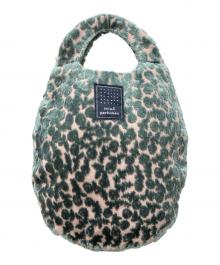 mina perhonen（ミナ ペルホネン）の古着「uzura bag/ハンドバッグ」｜グリーン