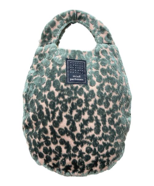 mina perhonen（ミナ ペルホネン）mina perhonen (ミナ ペルホネン) uzura bag/ハンドバッグ グリーン サイズ:下記参照 未使用品の古着・服飾アイテム