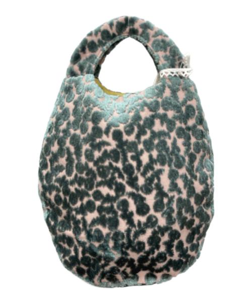 mina perhonen（ミナ ペルホネン）mina perhonen (ミナ ペルホネン) uzura bag/ハンドバッグ グリーン サイズ:下記参照 未使用品の古着・服飾アイテム