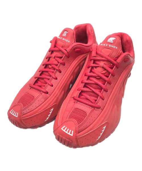 NIKE（ナイキ）NIKE (ナイキ) SHOX R4 GYM RED/METALLIC SILVER レッド サイズ:SIZE 27.5cmの古着・服飾アイテム