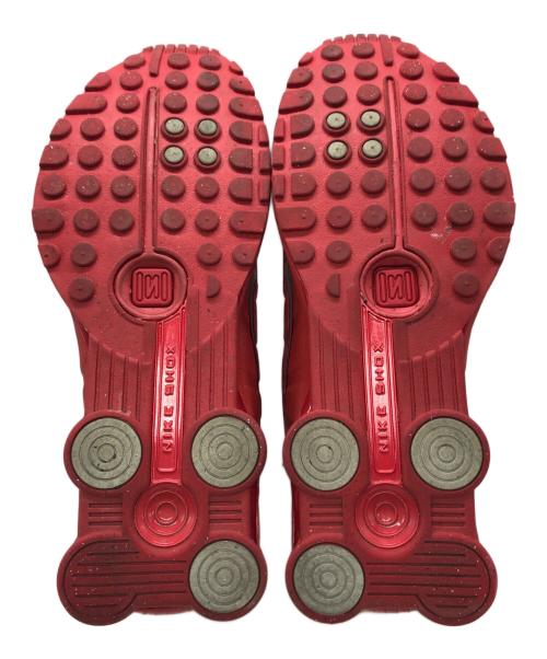 NIKE（ナイキ）NIKE (ナイキ) SHOX R4 GYM RED/METALLIC SILVER レッド サイズ:SIZE 27.5cmの古着・服飾アイテム