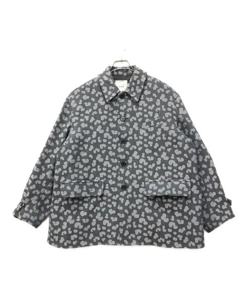CLANE（クラネ）CLANE (クラネ) LEOPARD HUNTING JACKET グレー サイズ:2 未使用品の古着・服飾アイテム