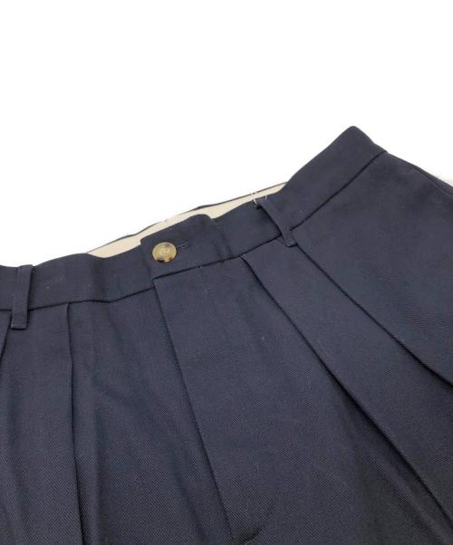 NEAT（ニート）NEAT (ニート) l’echoppe 別注 USA タックチノパンツ ネイビー サイズ:36 未使用品の古着・服飾アイテム