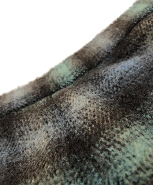 NICENESS（ナイスネス）NICENESS (ナイスネス) SHIRMAN W SILKネルイージートラウザー グリーン サイズ:Lの古着・服飾アイテム