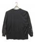 GALLERY DEPT (ギャラリー デプト) ペイント加工ロングスリーブカットソー ブラック サイズ:XL：13000円
