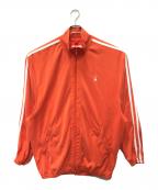 doubletダブレット）の古着「VINTAGE EFFECT TRACK JACKET」｜オレンジ