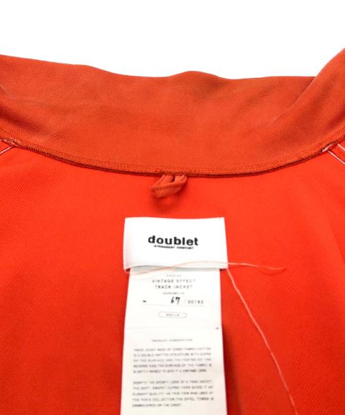 doublet（ダブレット）doublet (ダブレット) VINTAGE EFFECT TRACK JACKET オレンジ サイズ:SIZE Mの古着・服飾アイテム