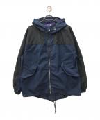 THE NORTHFACE PURPLELABELザ・ノースフェイス パープルレーベル）の古着「Indigo Mountain Wind Jacket」｜ネイビー