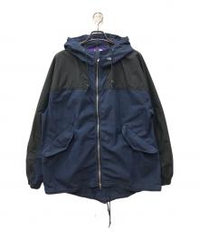 THE NORTHFACE PURPLELABEL（ザ・ノースフェイス パープルレーベル）の古着「Indigo Mountain Wind Jacket」｜ネイビー